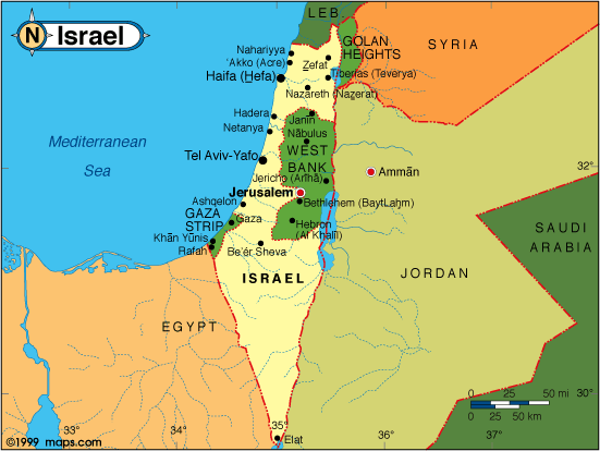 Israel-Maps